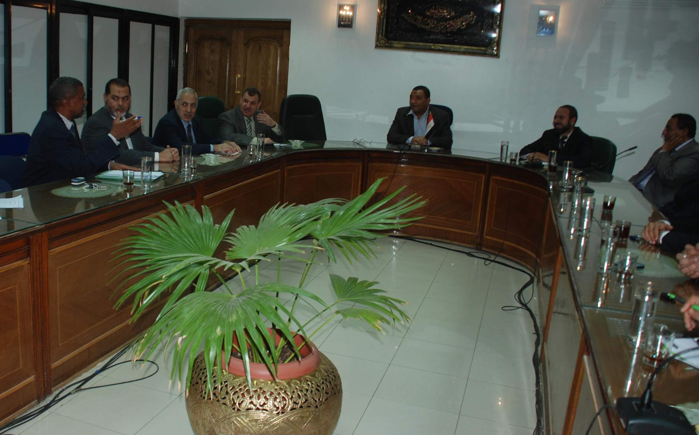 اجتماع ائتلاف النقابات المهنية بسوهاج