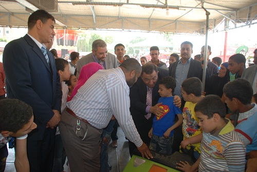 محافظ سوهاج يشهد الاحتفال باليوم السعيد باستاد سوهاج الرياضى